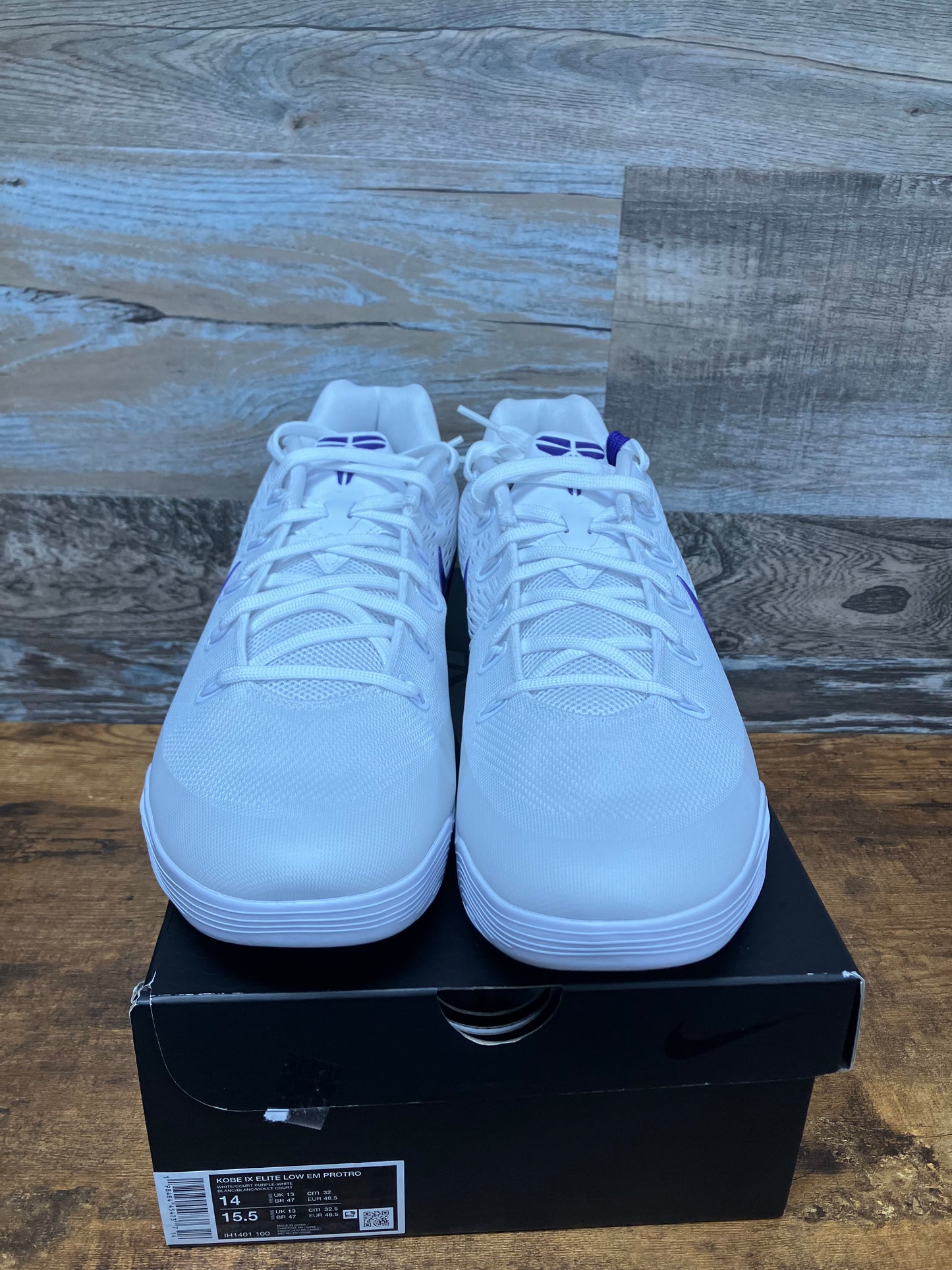 Kobe 9 Court Purple Size 14