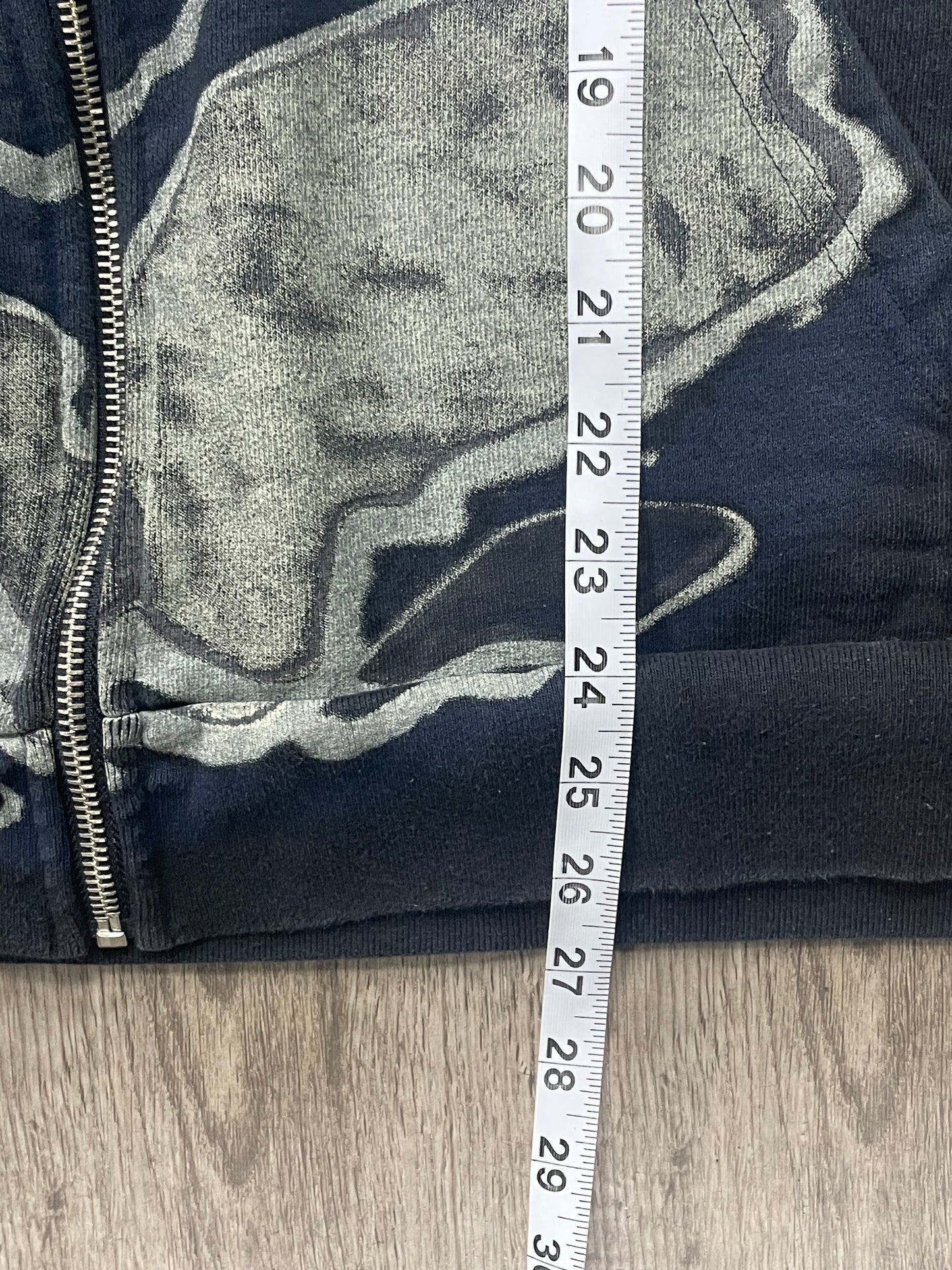 L - Travis Scott Fragment Skeleton Zip