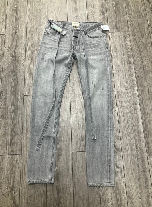 31 - Fear of God Sixth Collection Grey Slim-Fit Jeans