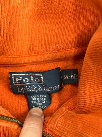 M - Polo Ralph Lauren orange quarter-zip