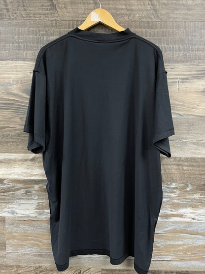 1 - Balenciaga Back Flip logo-print oversized cotton T-shirt