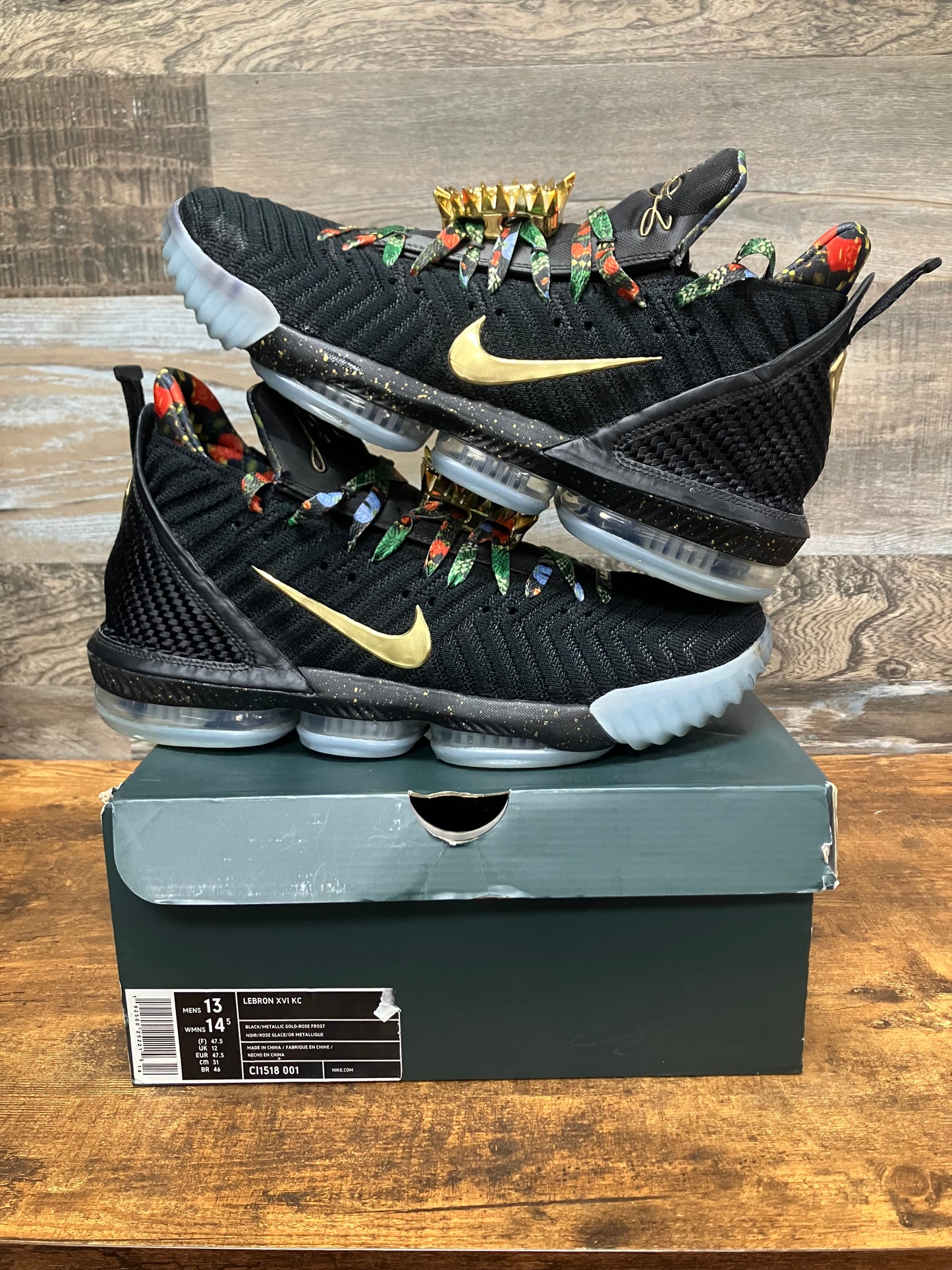 LeBron 16 Watch the Throne Size 13