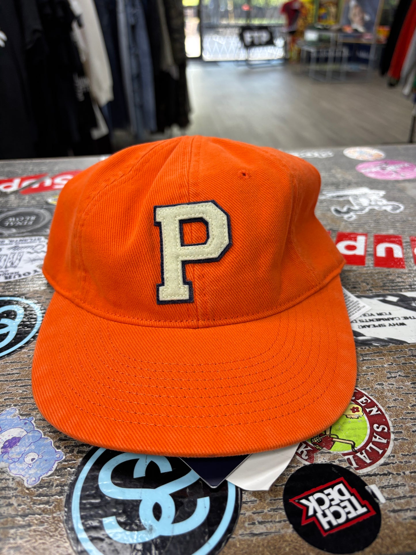 Polo Ralph Lauren Orange P Logo hat