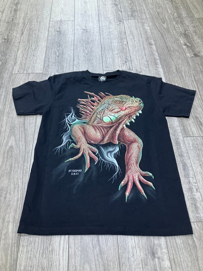 Caballo Lizard Tee Size Large