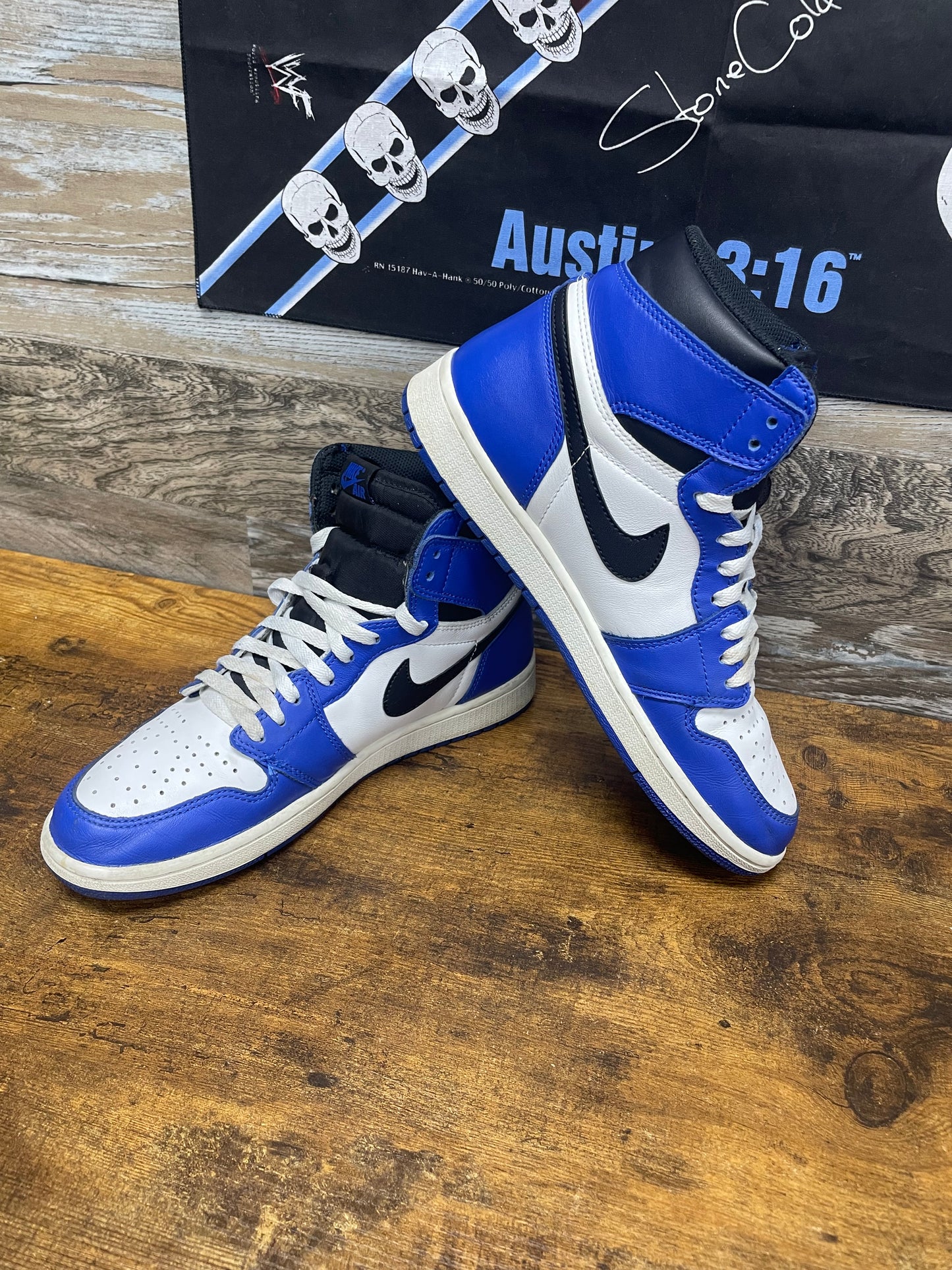 9.5 - Nike Air Jordan 1 Retro High OG "Game Royal" sneakers