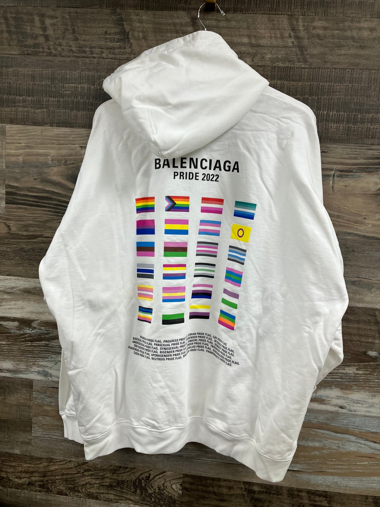S & M Balenciaga Pride 2022 Hoodie
