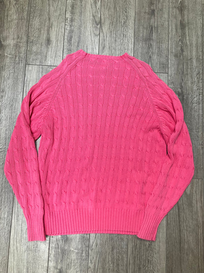 Polo cable knit Pink Size XL