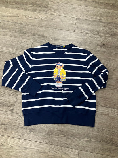 Polo Striped Sailing Bear Size Large