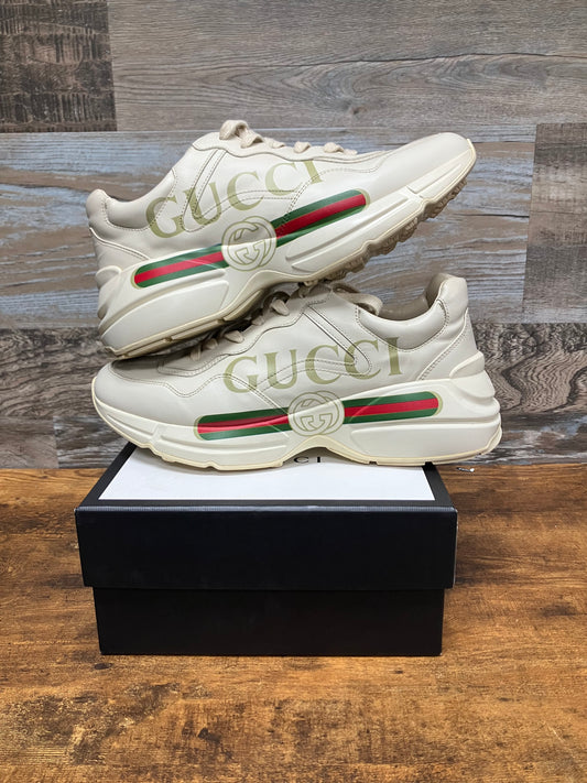 Gucci Cream Rython Size 8
