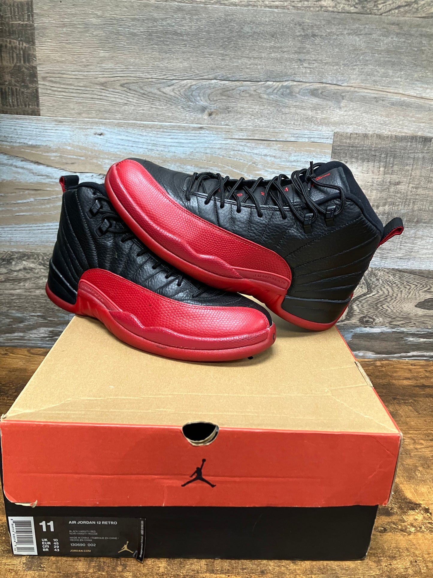 11 - Air Jordan 12 Retro Flu Game