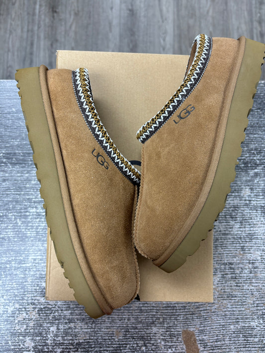 Ugg Tasman chestnut size 10w/8.5m new