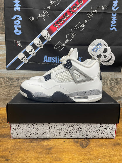 8.5 - Air Jordan 4 Retro White Cement