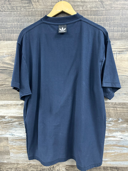 XL - Balenciaga Adidas Navy Tee