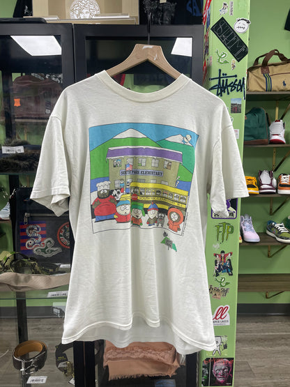 L - Vtg South Park Elementary School Schooler Tee