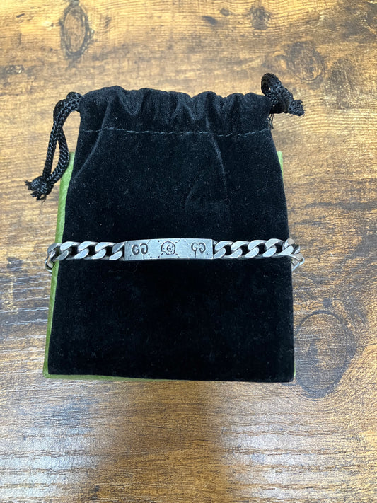 Gucci Ghost Skull Bracelet 7 inch