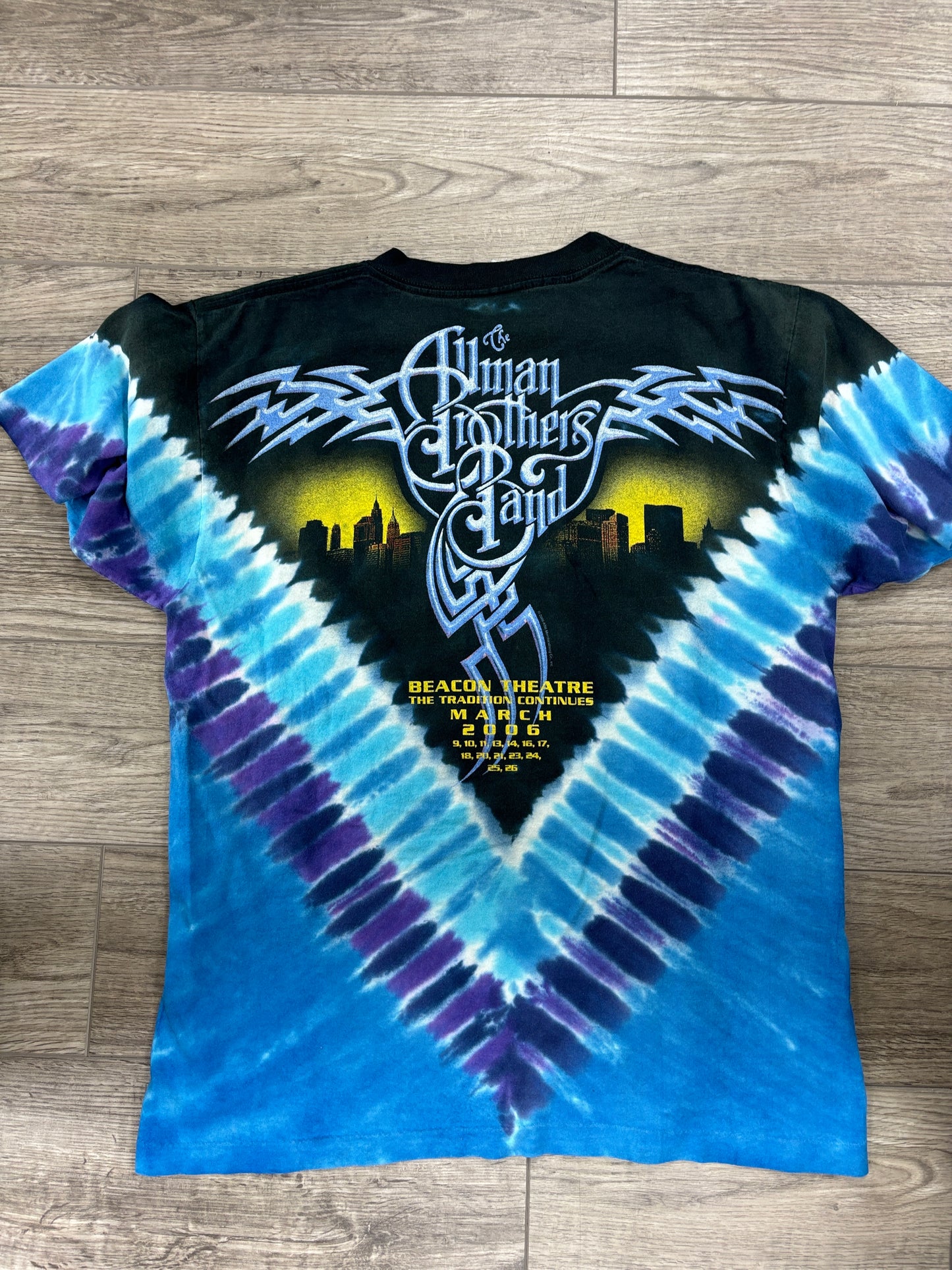 Vintage The allman brothers liquid blue tee size  M