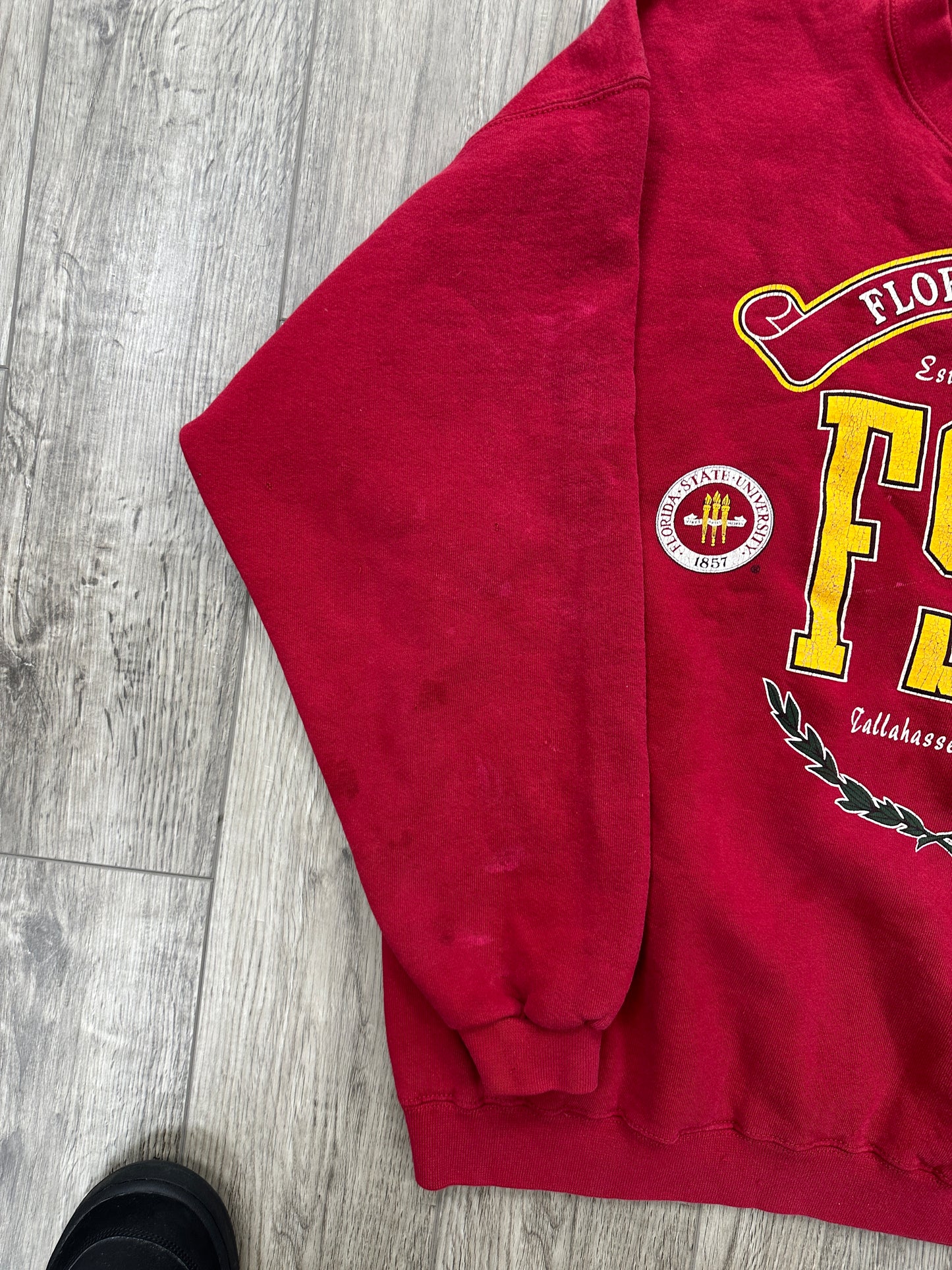 Vtg Florida State University Crewneck 2XL