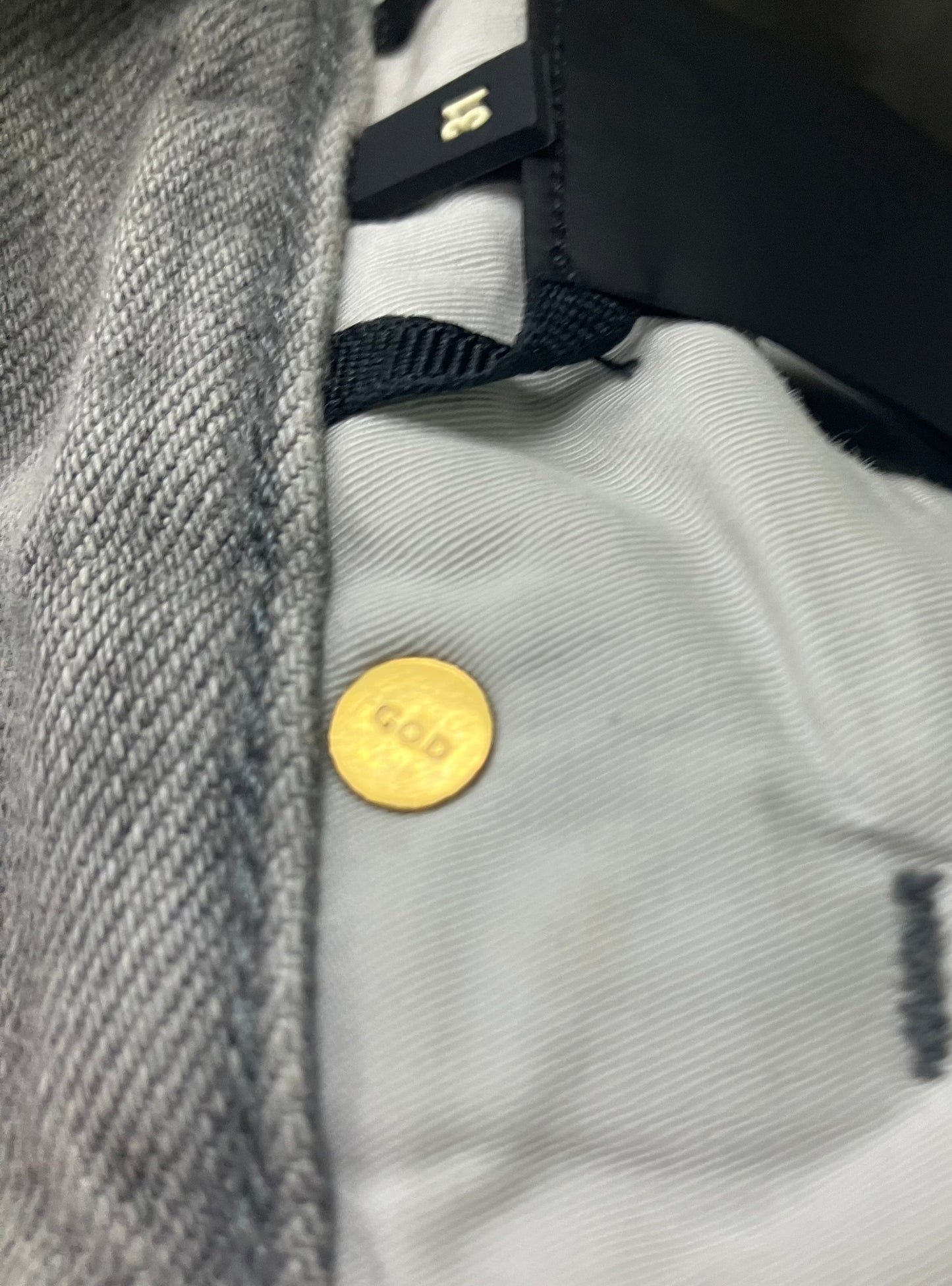 31 - Fear of God Sixth Collection Grey Slim-Fit Jeans