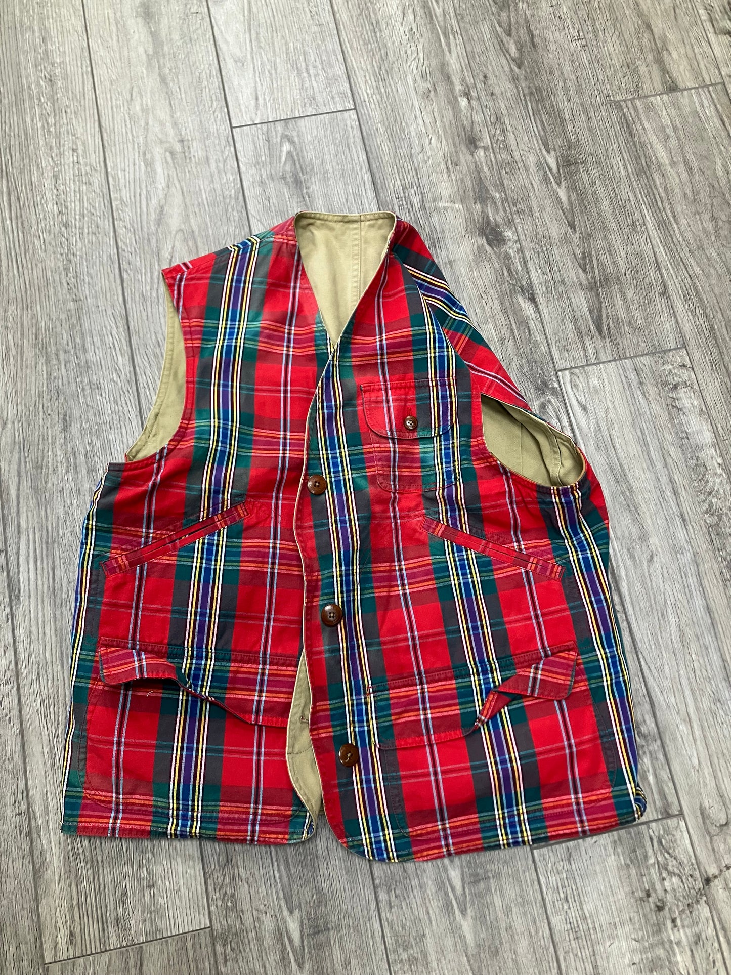 Polo Reversible Vest Size M