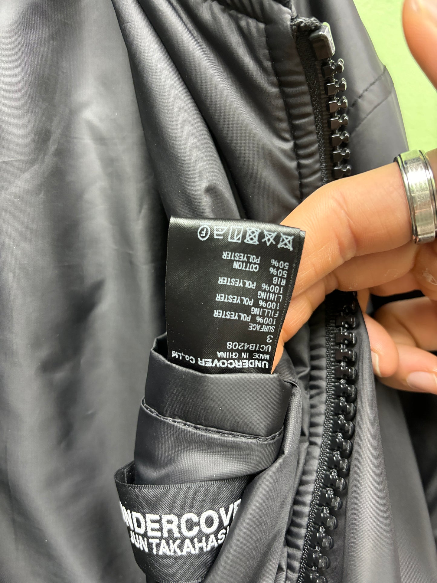 Undercover Blouson Bomber Black 3