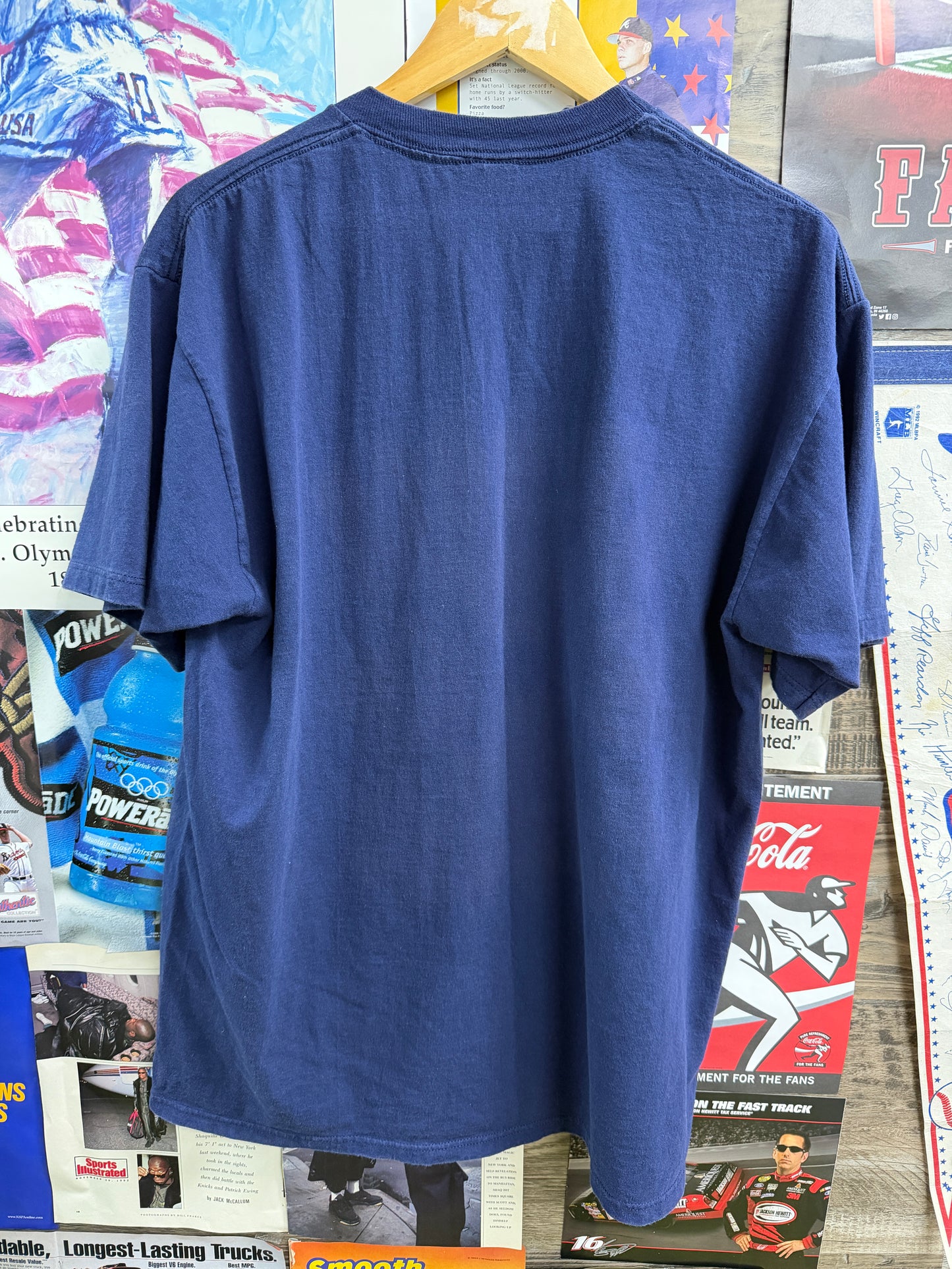XL - Atlanta Braves 1995 NLC Tee Navy
