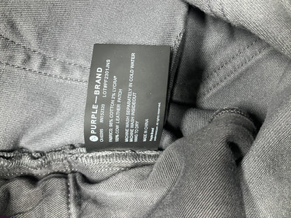 33- Purple Brand Grey Faded Skinny Denim