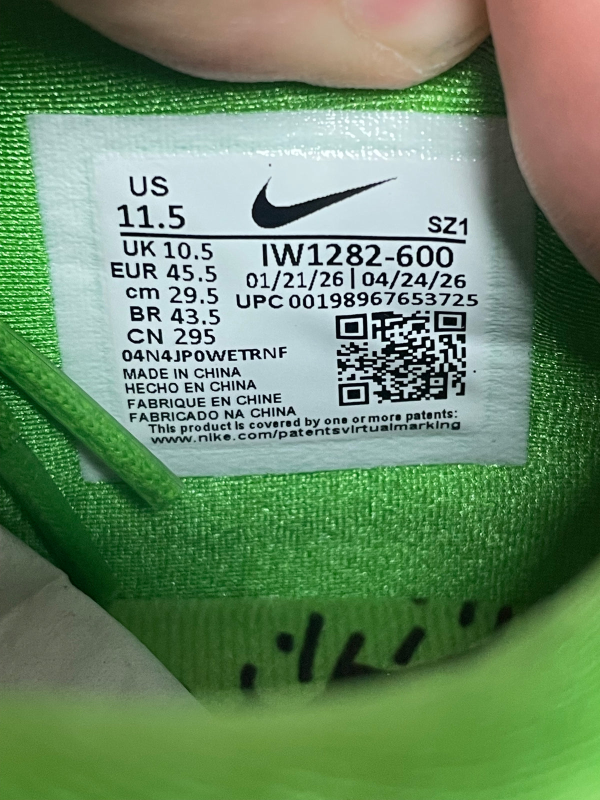 11.5 - Air Max Plus One Piece ‘Ope Ope’