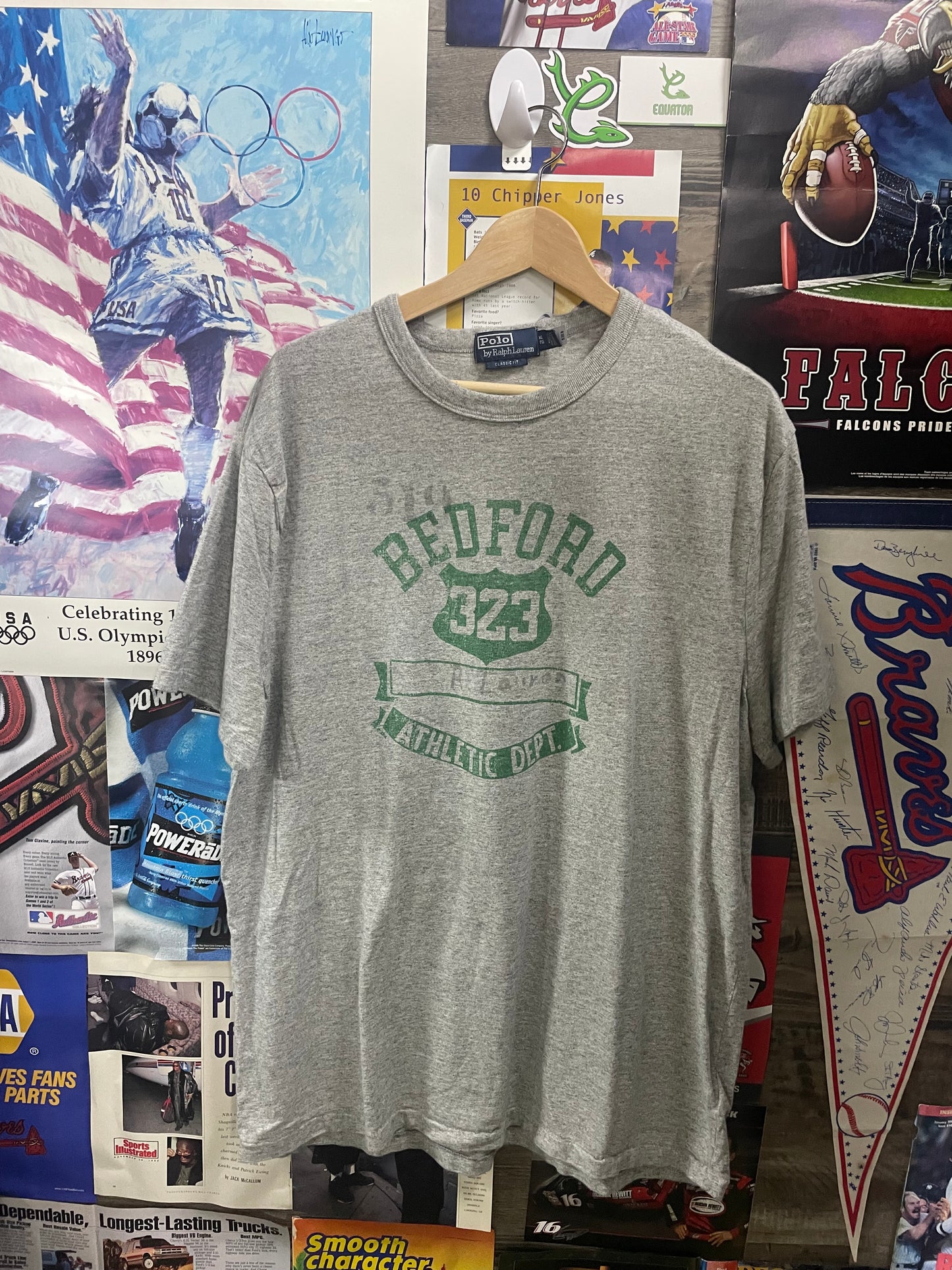 XL - Vtg Polo Ralph Lauren Athletic Department t-shirt