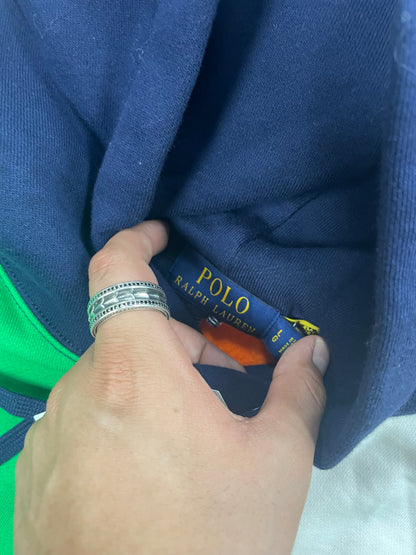 L - Polo Ralph Lauren Color-Block Fleece Hoodie