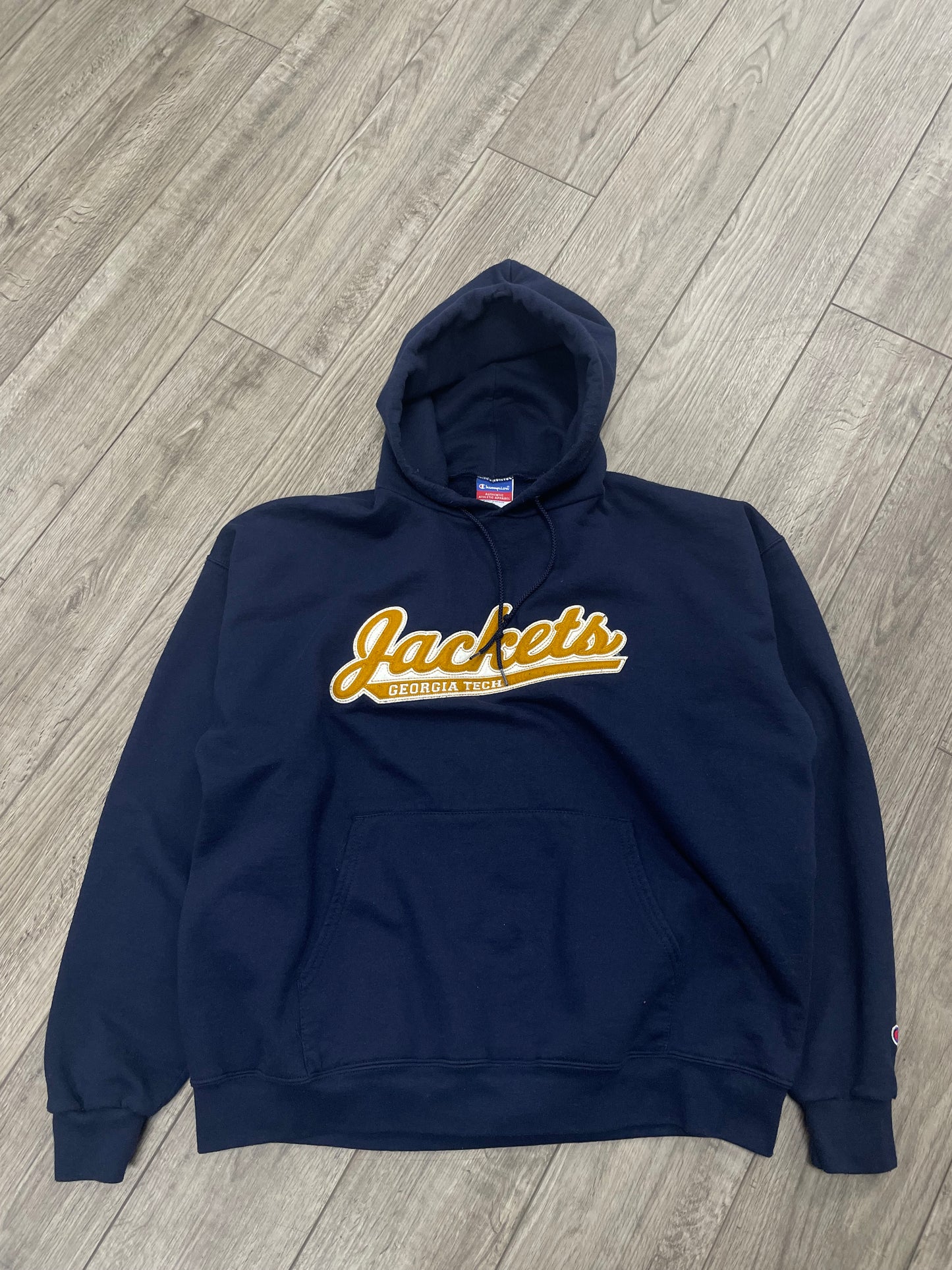 Vintage Georgia Tech Jackets Hoodie XL
