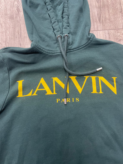 Lanvin Olive Green Hoodie S