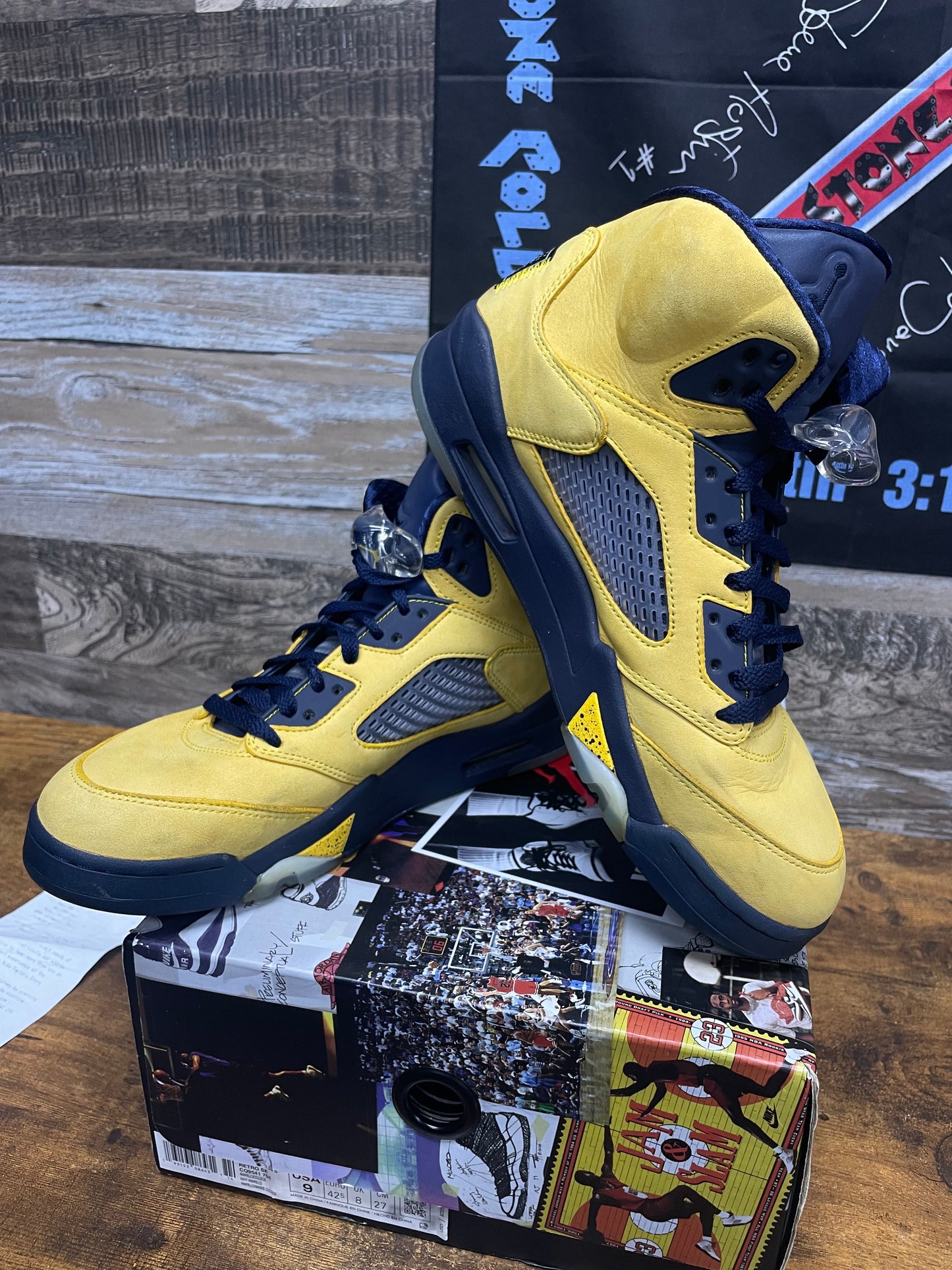 9 - Nike Air Jordan 5 Retro SP 'Michigan'