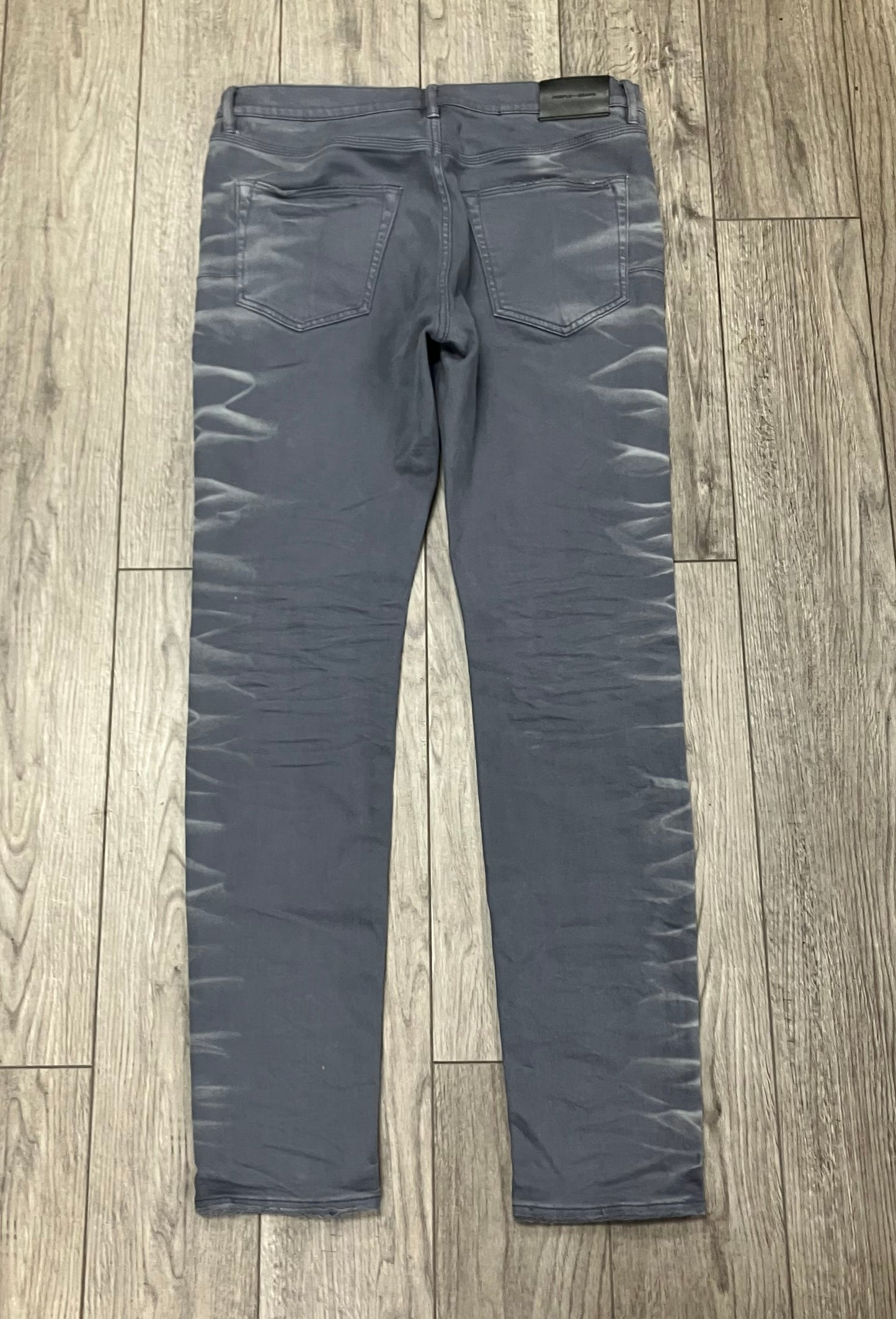 33- Purple Brand Grey Faded Skinny Denim