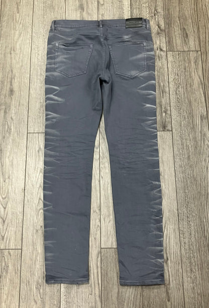 33- Purple Brand Grey Faded Skinny Denim