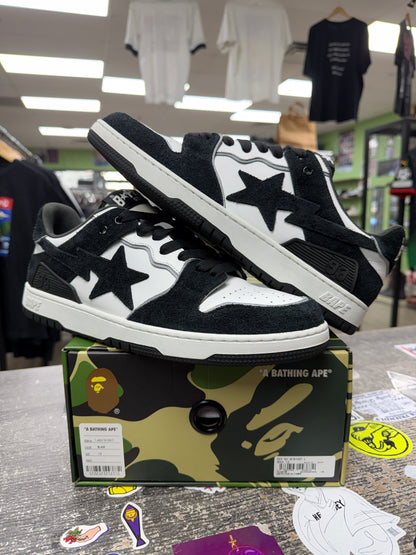 12 - Bape Sk8Sta Black Suede