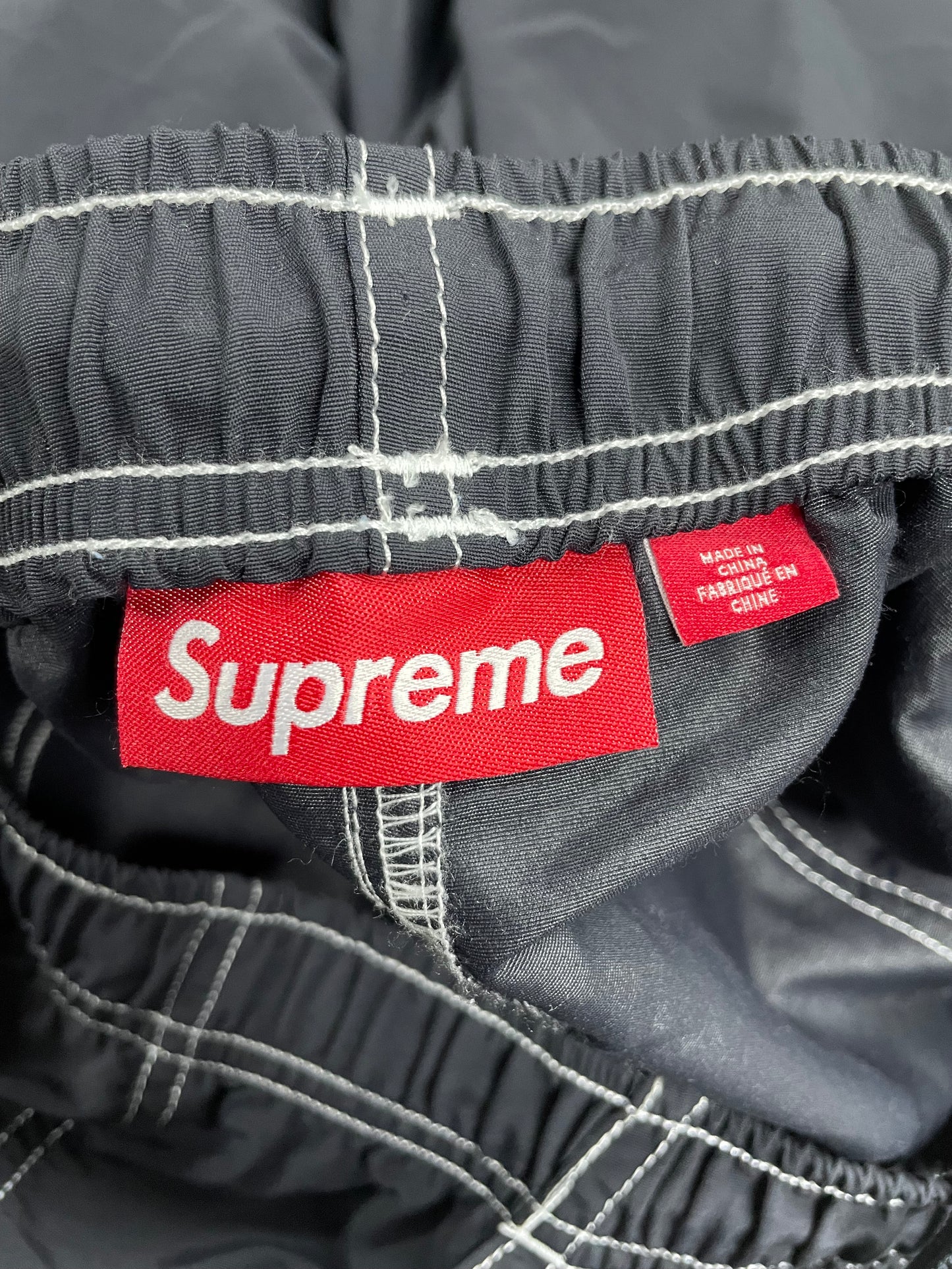 Supreme Nylon Painter Shorts Black SS22