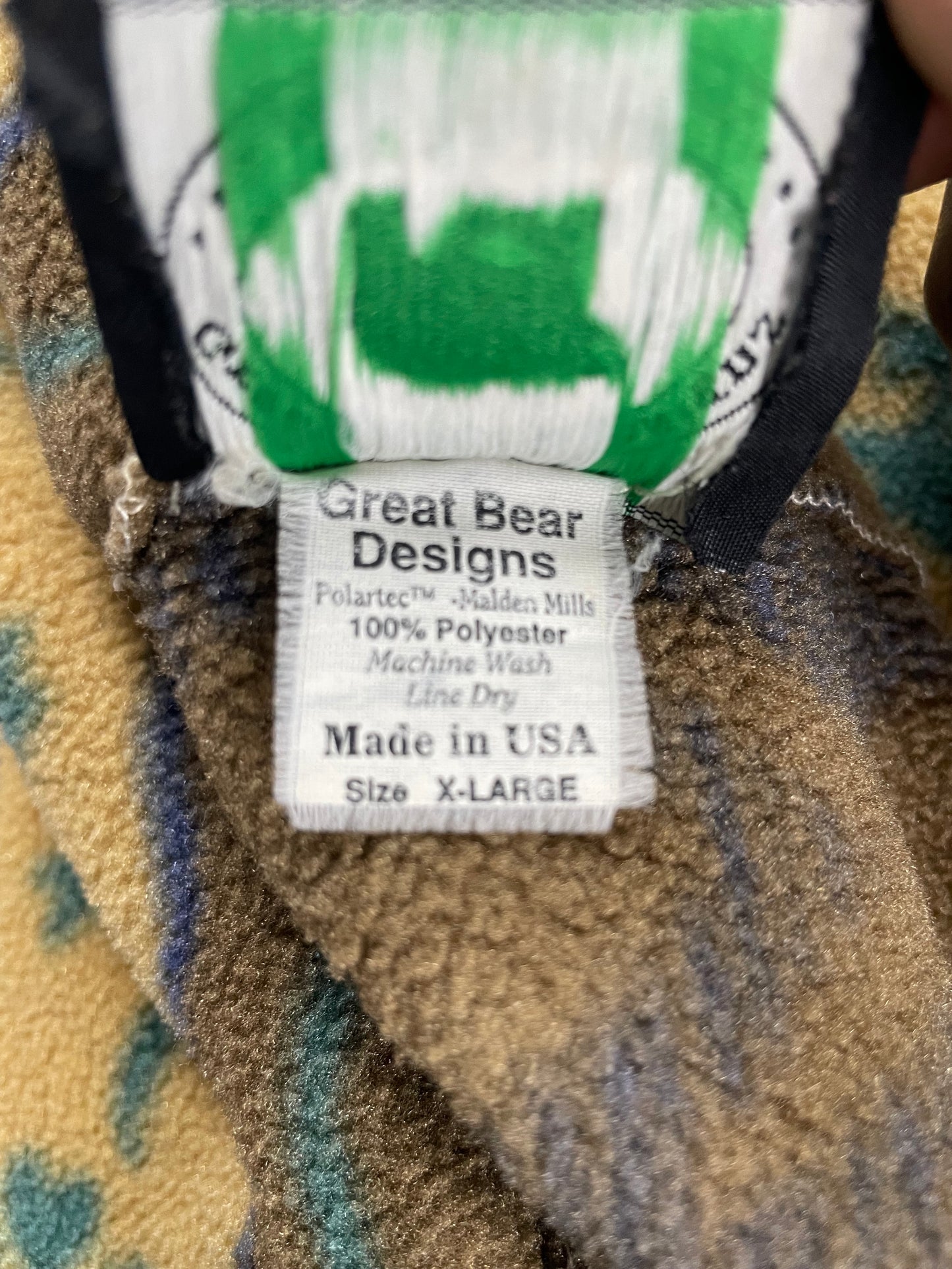 Vintage Fleece Brown XL