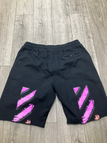 Off White Marker Shorts Size Large