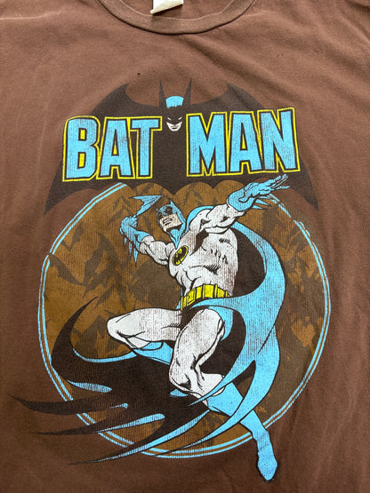 Batman brown tee Xl-2XL