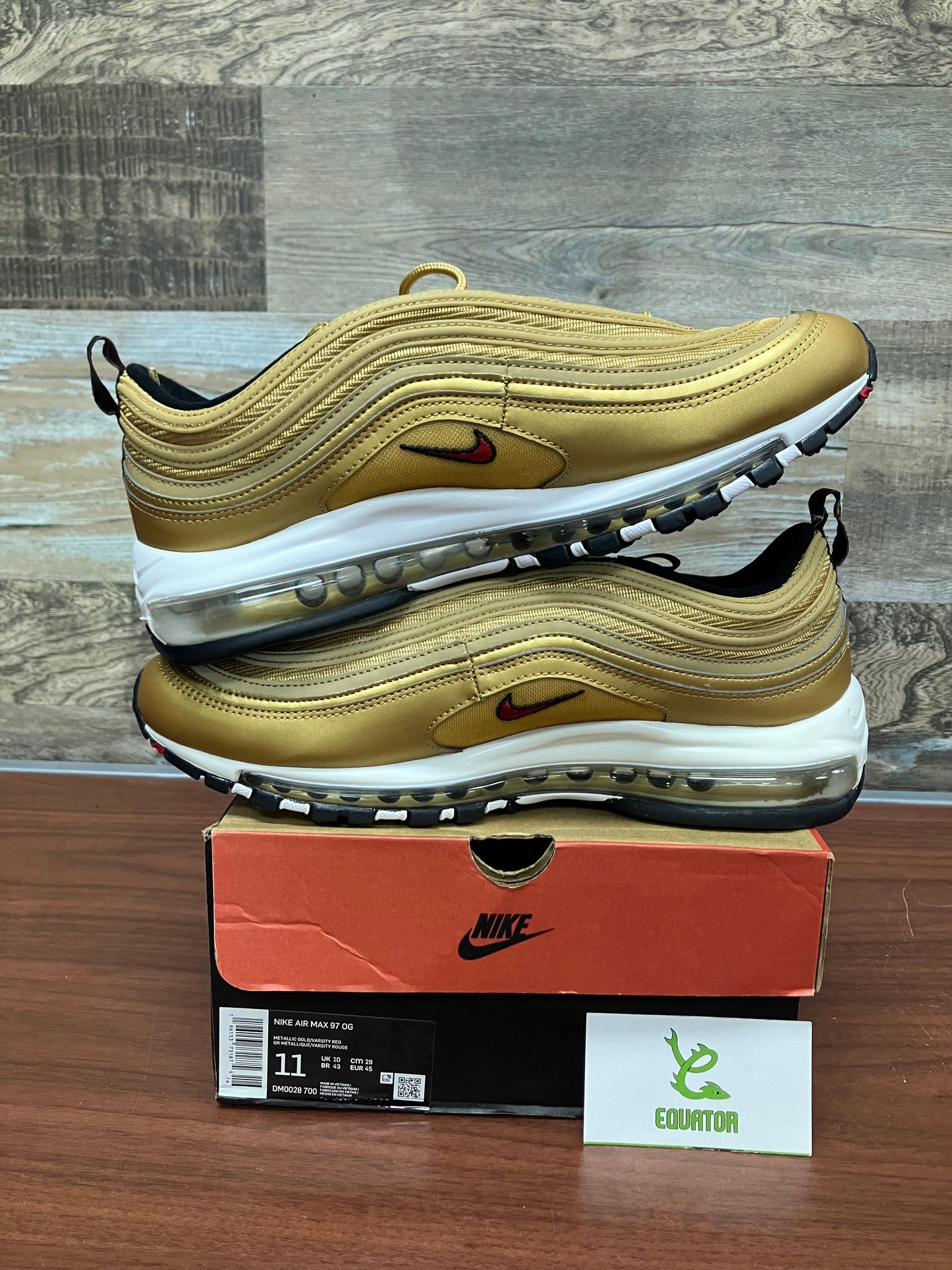 Air Max 97 Golden Bullet 23’ Size 11