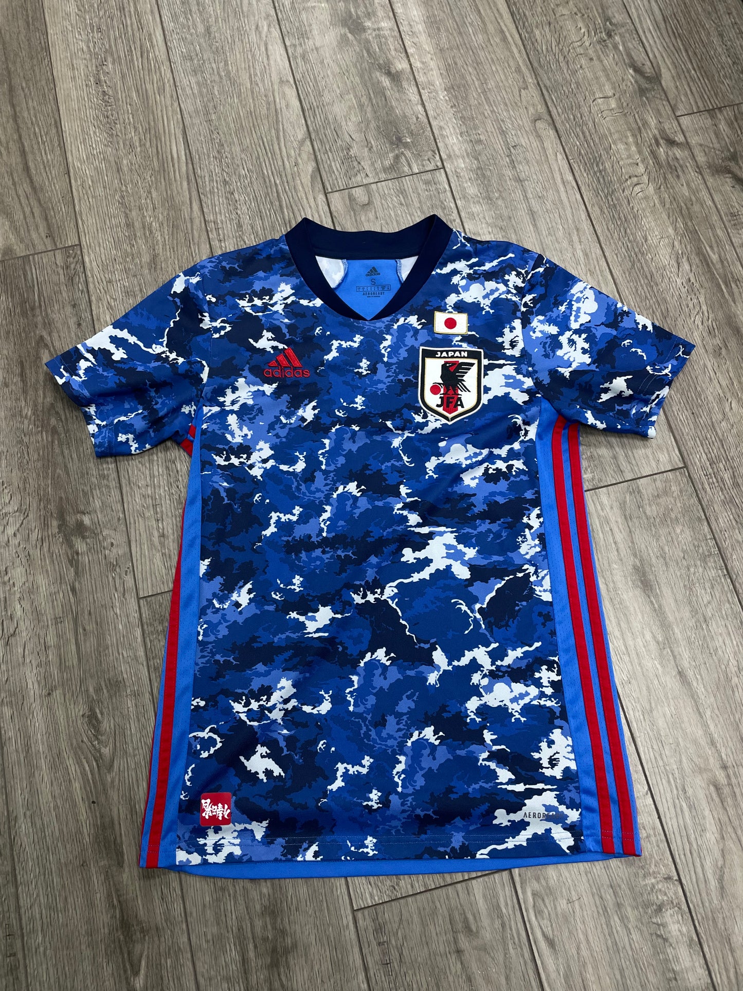 S - Adidas 2020-21 Japan National Team home soccer jersey