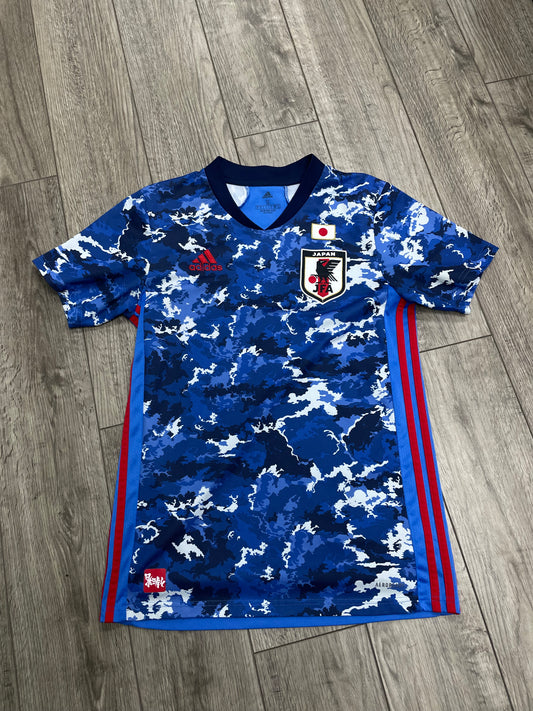S - Adidas 2020-21 Japan National Team home soccer jersey