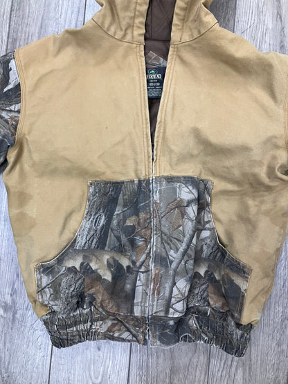 Redhead Woodland Camoflauge Canvas Jacket XL