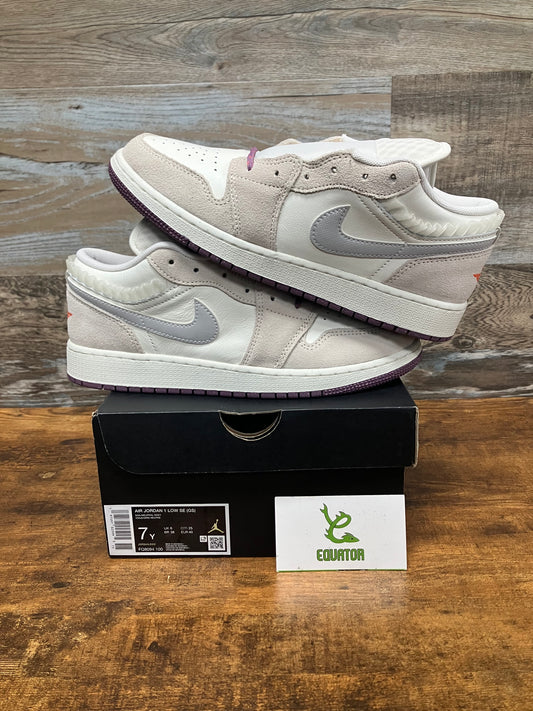 Air Jordan 1 Low Sail Legend Size 7Y