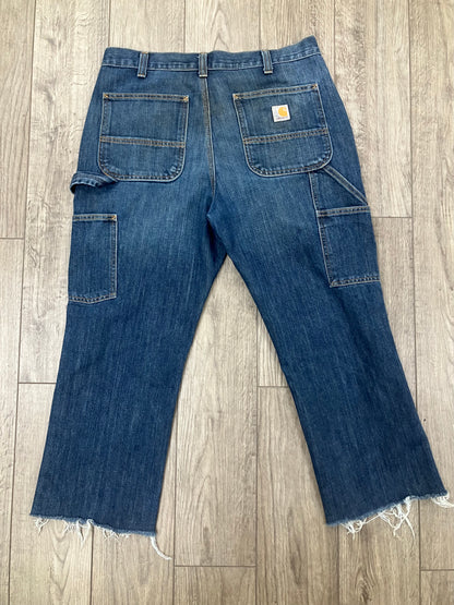 Carhartt Cut Hem Carpenter Jeans 34x30