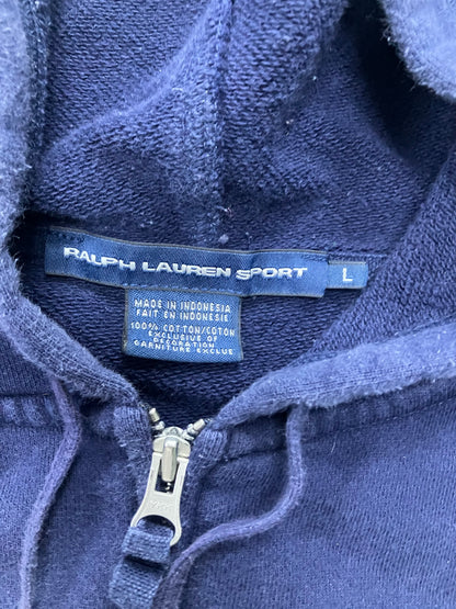 Ralph Lauren Sport Zipup Hoodie L