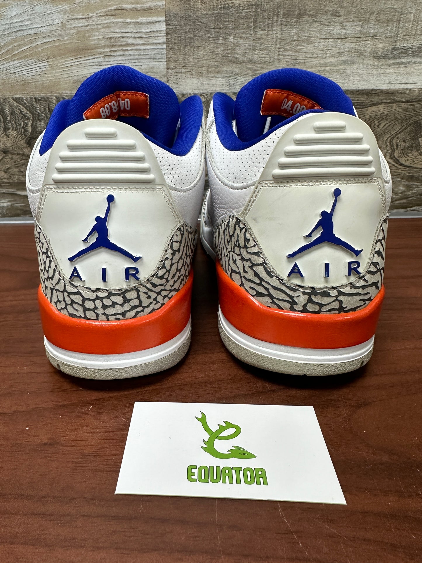 Jordan 3 Knicks Size 11.5