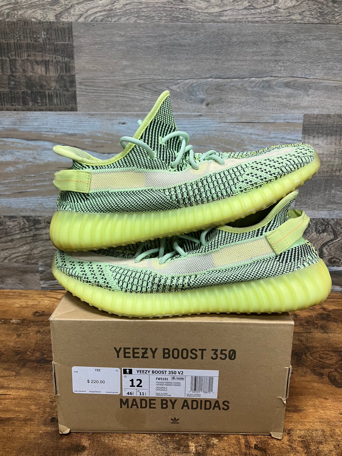 Yeezy 350 V2 Yeezreel Size 12