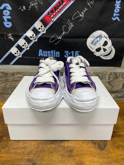 Maison Mihara Yasuhiro Hank OG Sole Canvas Low Purple 40/8