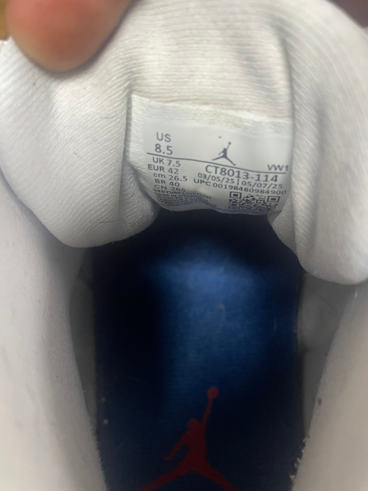 Air Jordan 12 Retro French Blue 9.5